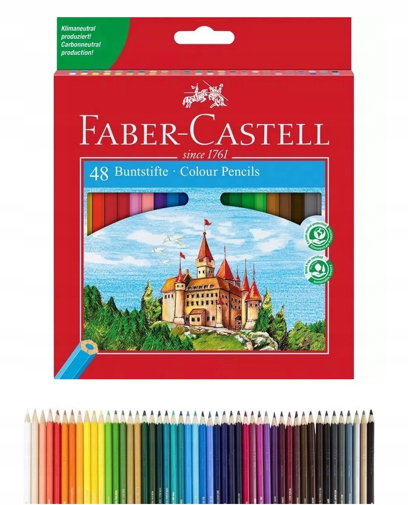 

Kredki ołówkowe Faber Castell Zamek