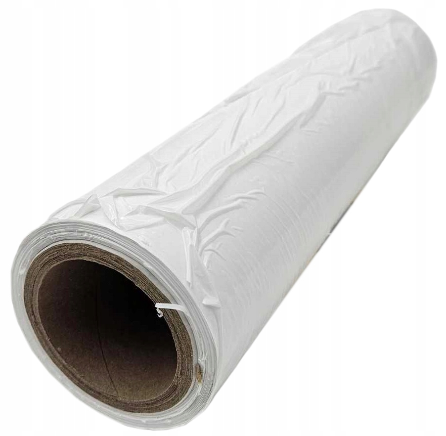 FOLIA STRETCH STRECZ BIAŁA SZER. 30CM DŁ. 60M PORĘCZNA KRYJĄCA WYGODNA