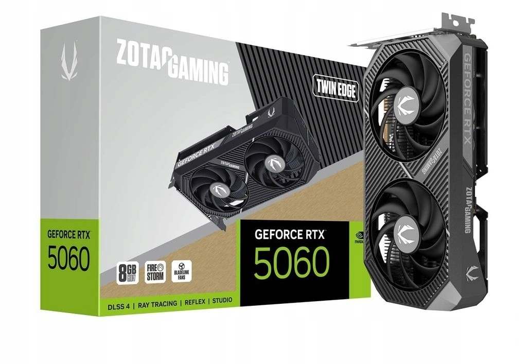 Zotac Grafická karta GeForce Rtx 5060 Twin Edge 8GB GDDR7 128bit 3DP/HDMI