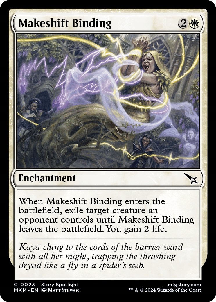 Mtg 4x Makeshift Binding