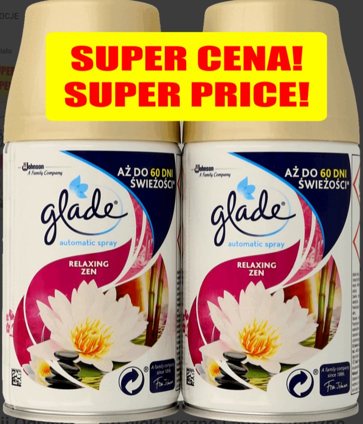 

Glade by Brise zapas Relaxing Zen 2 szt