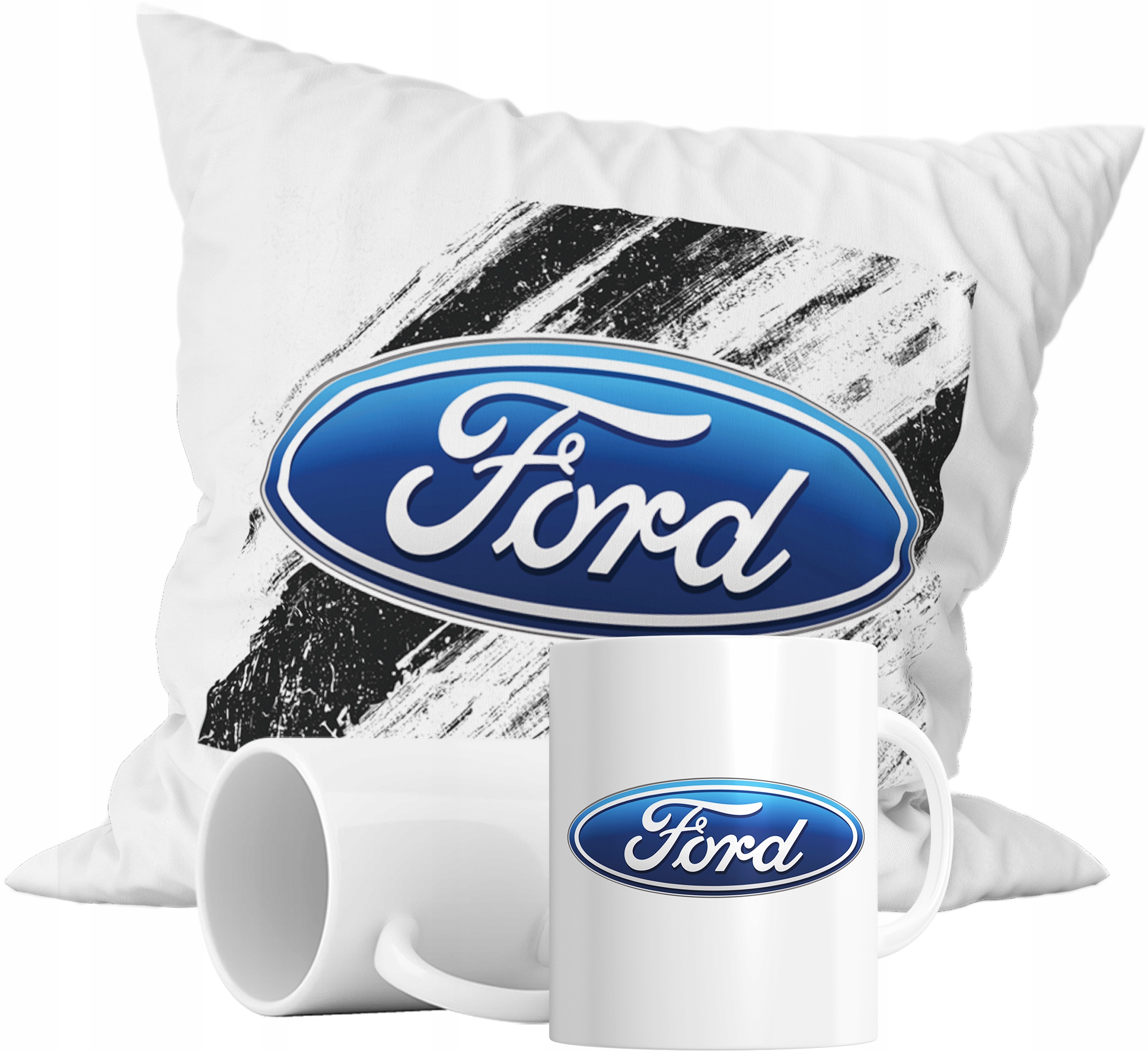

Zestaw Kubek+poduszka Ford Auto Logo Motyw