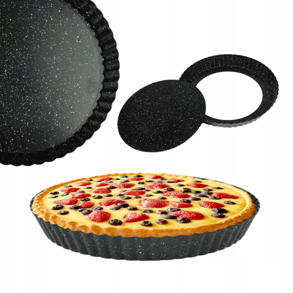 

Blacha forma do pieczenia tarty wyjmowane dno 27cm