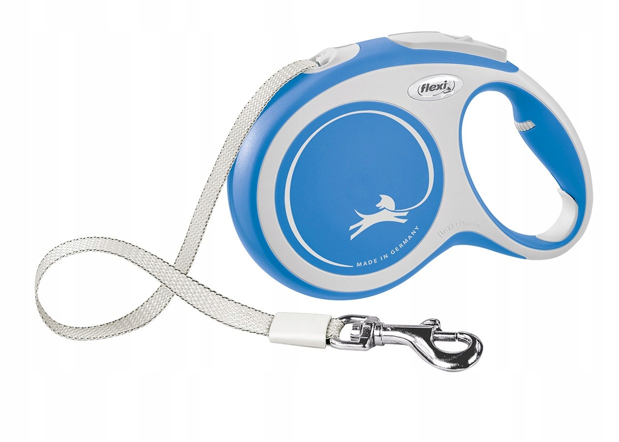 

Flexi New Comfort smycz L 8m taśma niebieski