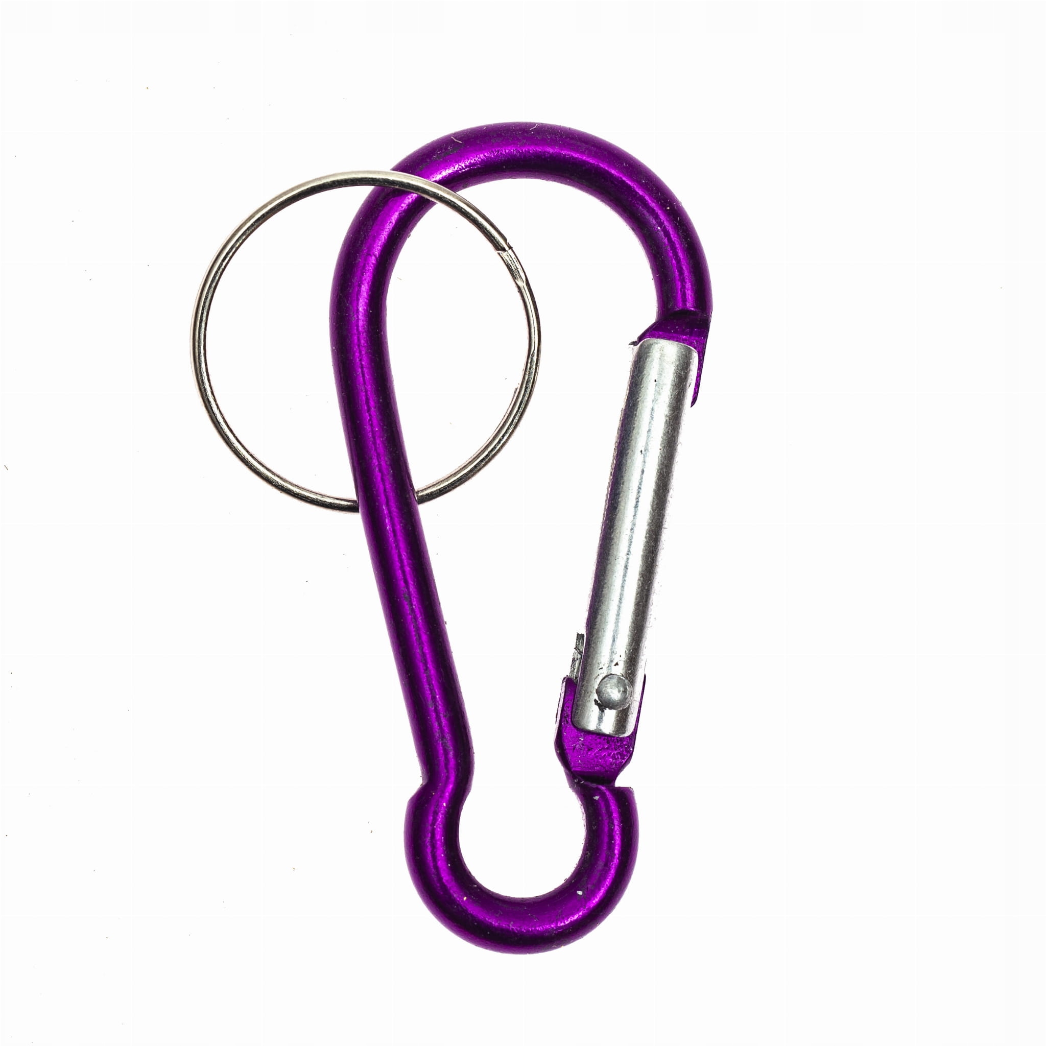 

karabińczyk z kółkiem element do tablicy Fiolet