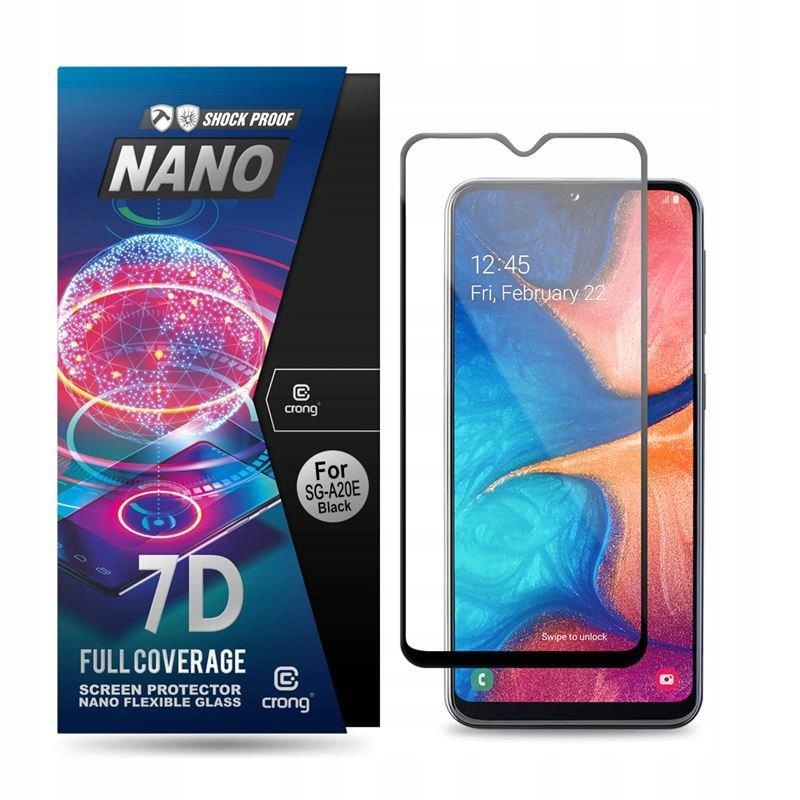

Crong 7D Nano Flexible Glass - Szkło hybrydowe 9H