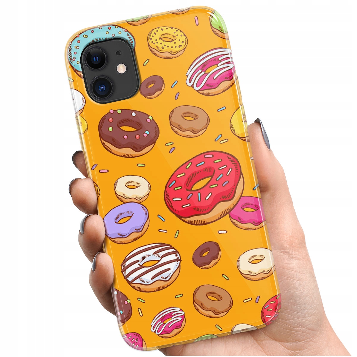 ETUI CASE SILIKONOWE OBUDOWA PLECKI NA TELEFON DO APPLE IPHONE 11 WZORY