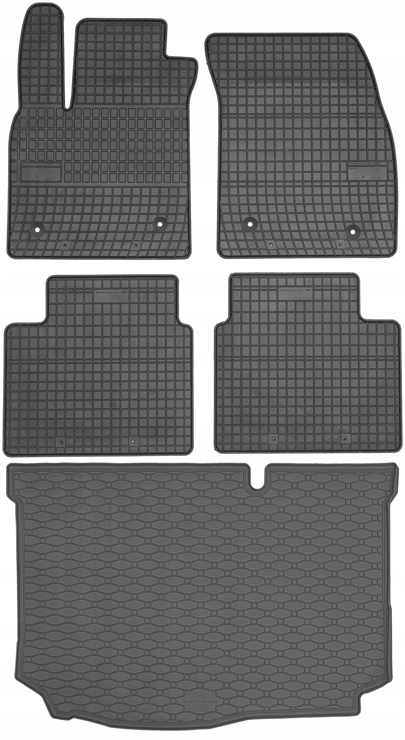 Ford Focus IV Kombi od roku 09.2018 Set Koberce batožinový priestor