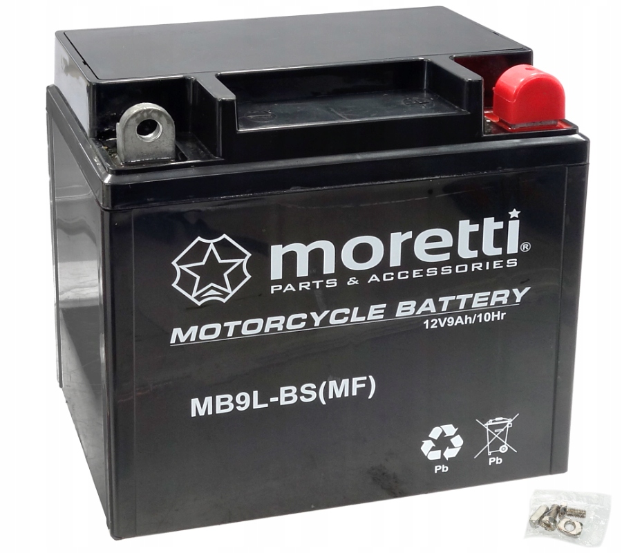 Akumulator Moretti 12V Agm (Gel) MB9L-BS 12N9-3B 12N9-BS