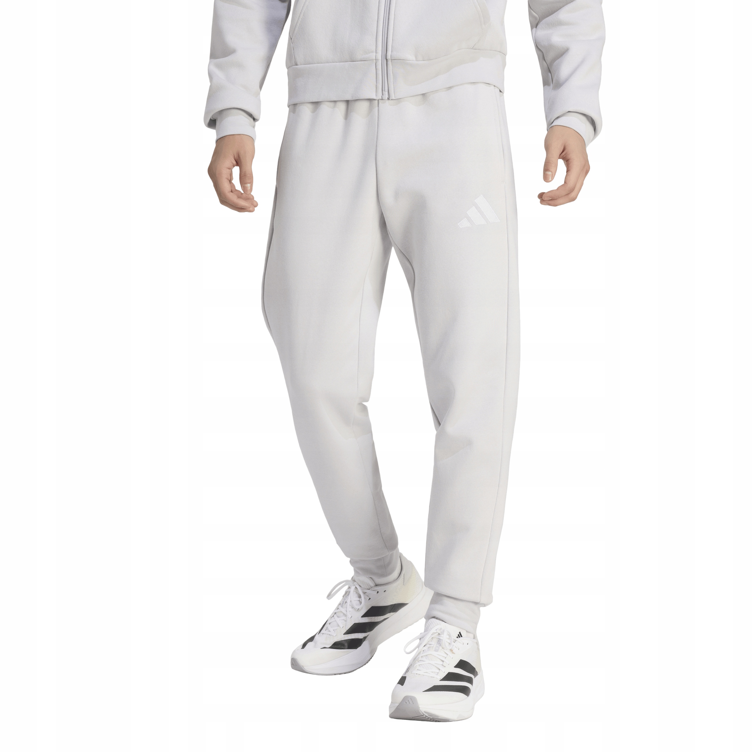 Męskie spodnie dresowe Adidas Entrada 26 Sweat Pant bawełna szare r.M