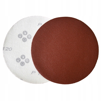 

Papier Ścierny Rzep Krążki Dysk 125mm 10szt P080