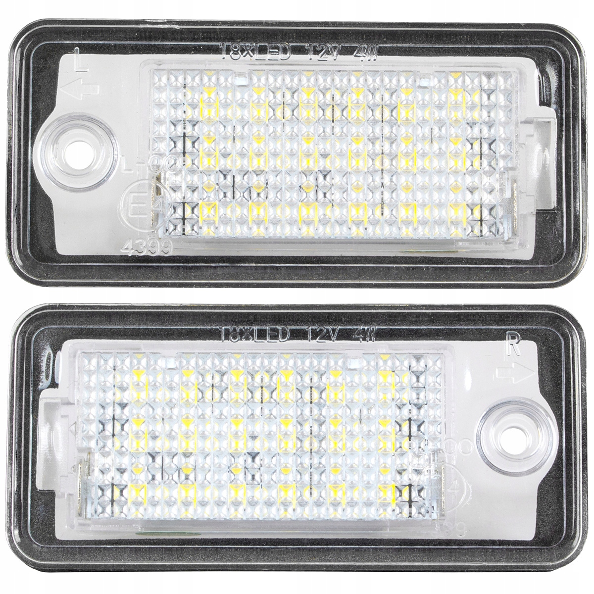 ЛАМПИ LED PODSWIETLENIE Audi A3p A4 B6 B7 A6 C6