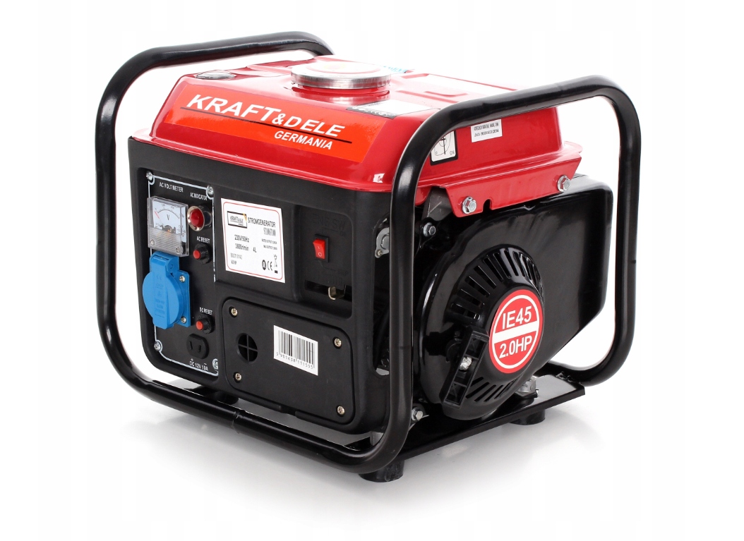 PRZENOŚNY AGREGATOR PRĄDOTWÓRCZY JEDNOFAZOWY DO GENEROWANIA PRĄDU Rodzaj przenośny