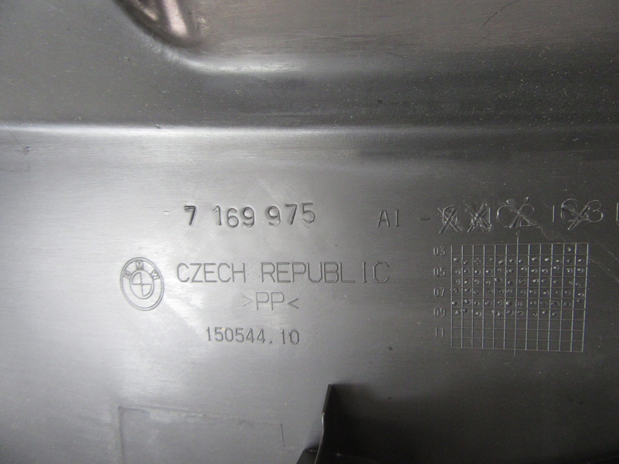 cover cover moulding bonnet boot BMW e81 e87