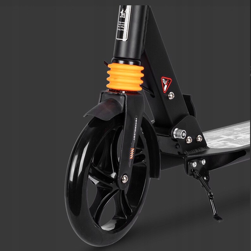 HULAJNOGA SKŁADANA HAMULEC TARCZOWY AMORTYZATORY Hamulec tak