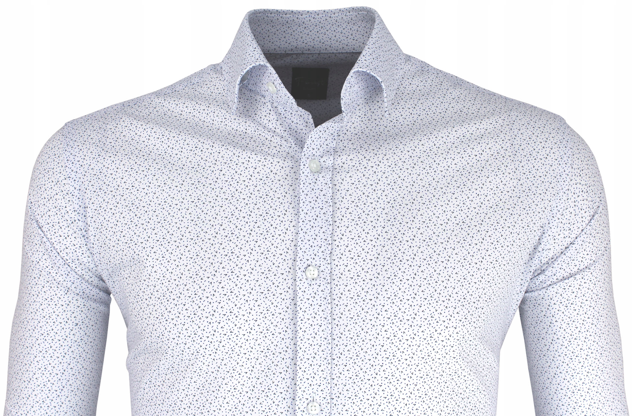 

Biała klasyczna elegancka koszula 394 43 - 44 XXL