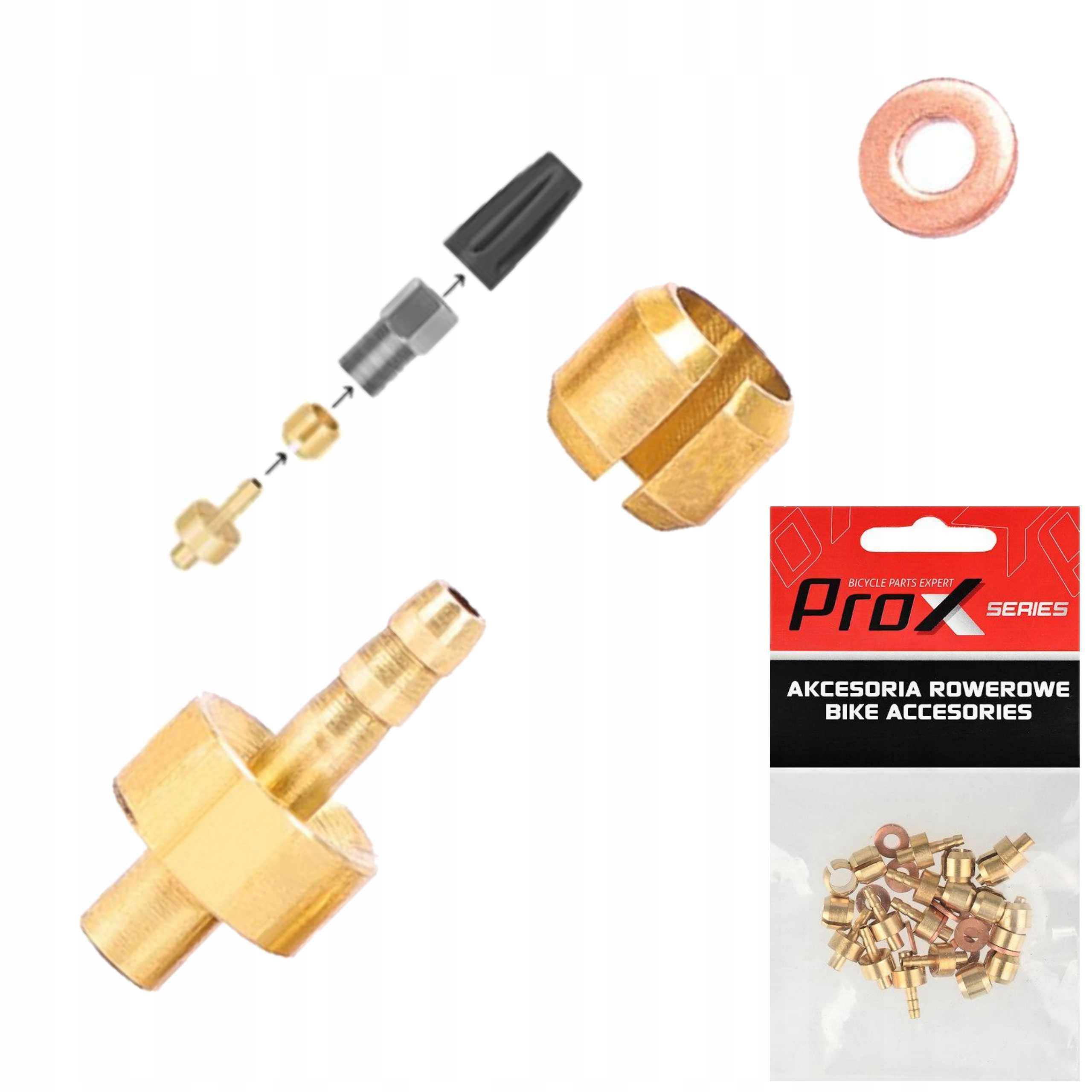 Prox Barel a vložka Oliva pro hydraulické brzdy Hope (10 ks)