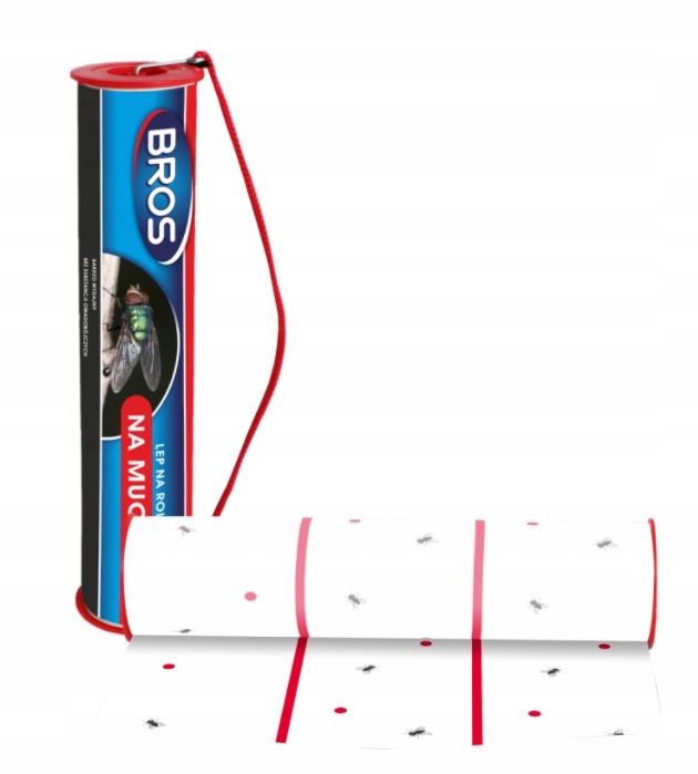 BROS LEP na MUCHY na rolce 25cm x 10m