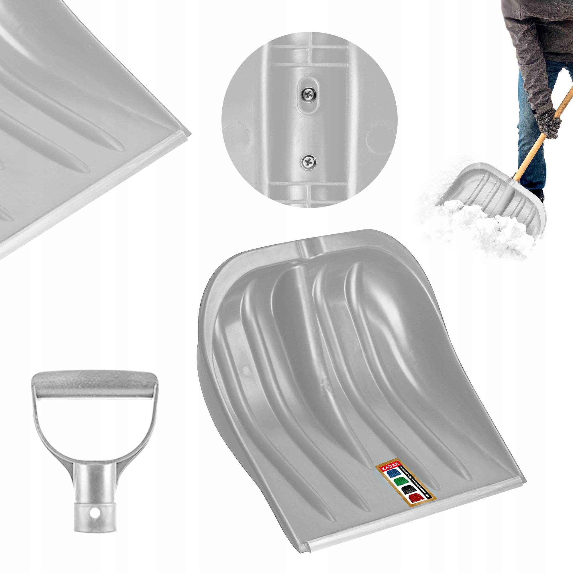 SZUFLA GŁOWICA ŁOPATY DO ŚNIEGU ŁOPATA BEZ TRZONKA