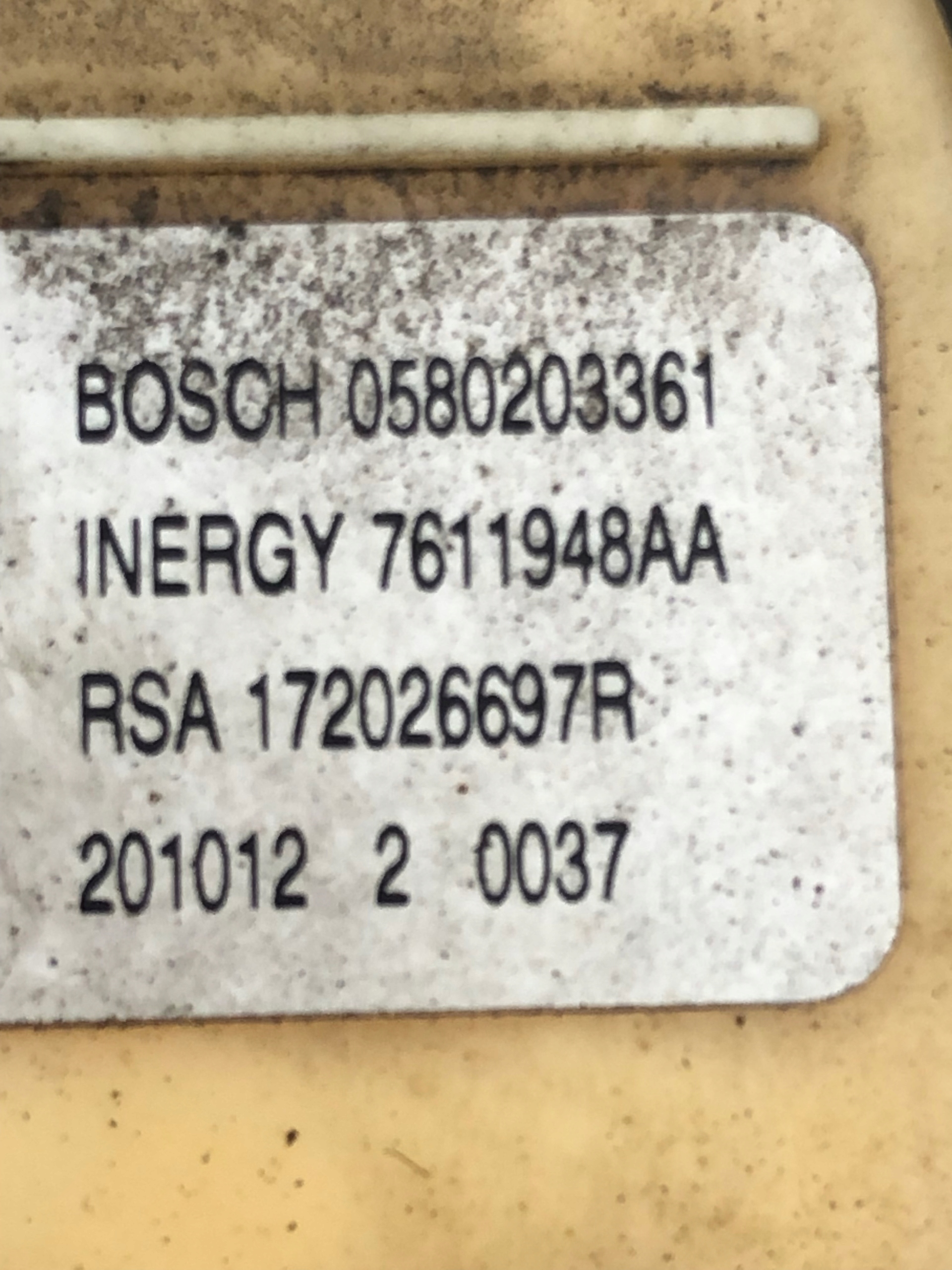 feed pump RENAULT MASTER III IV 172026697R
