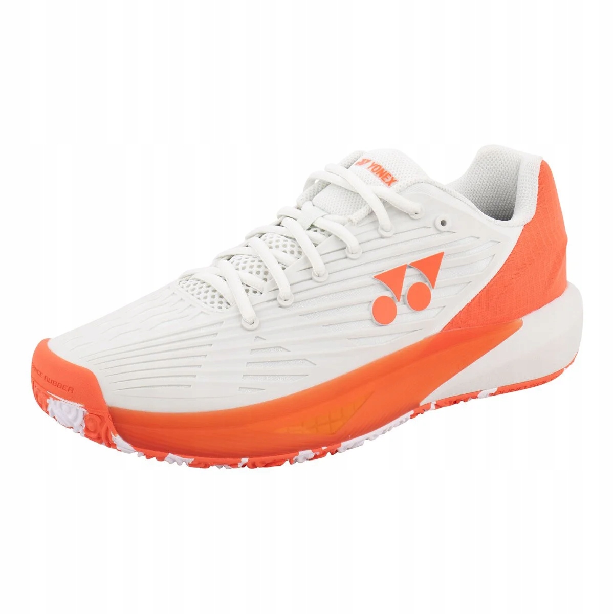 Buty tenisowe męskie Yonex Power Cushion Eclipsion 5 Clay silver/orange 41