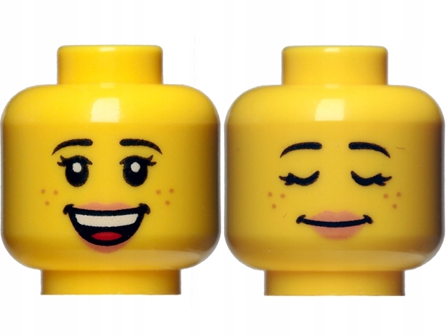 

Lego Yellow Główka kobieta śpiąca 3626cpb1352