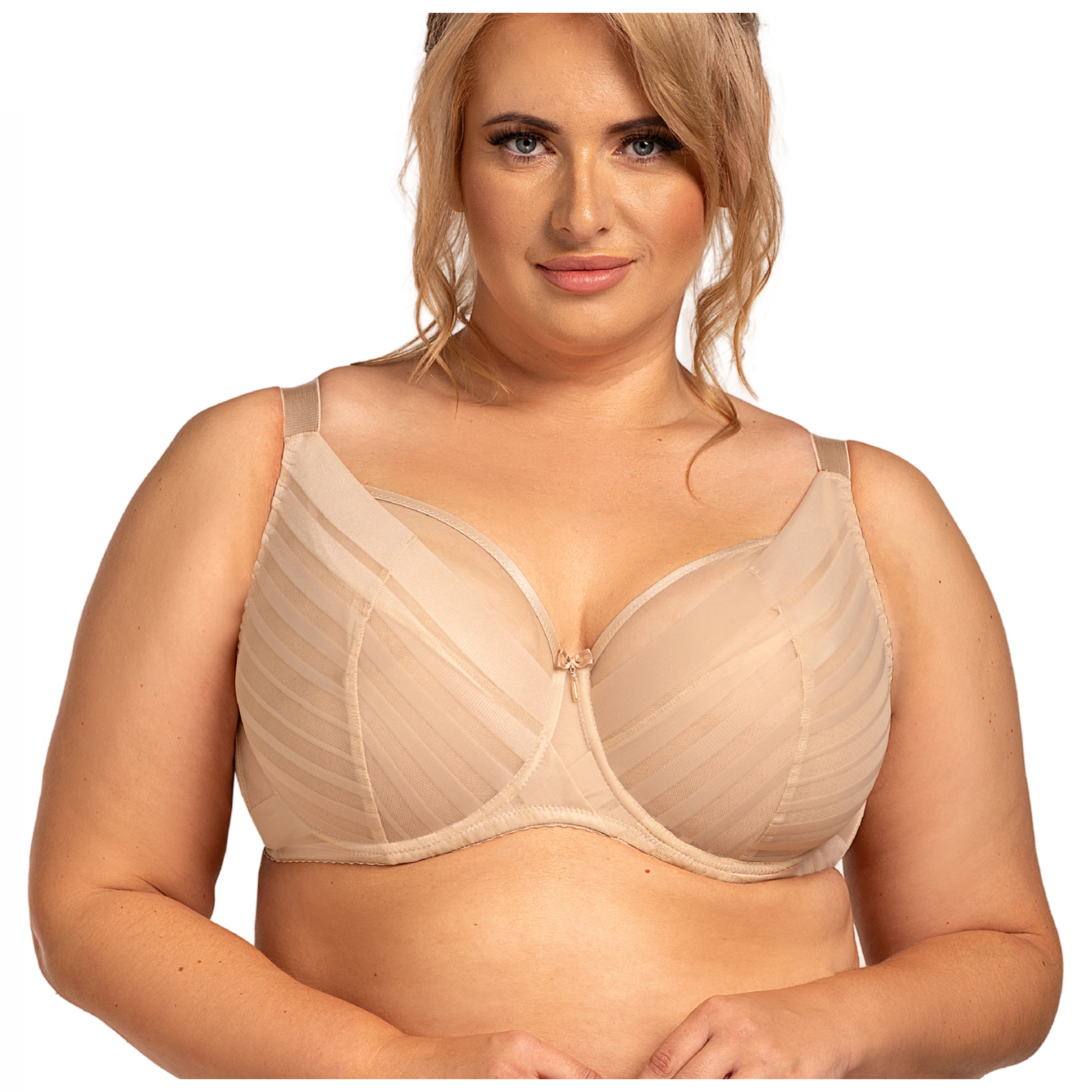 Podprsenka měkká pod světlé oblečení, pohodlná podprsenka Nessa Alizee Soft 70F