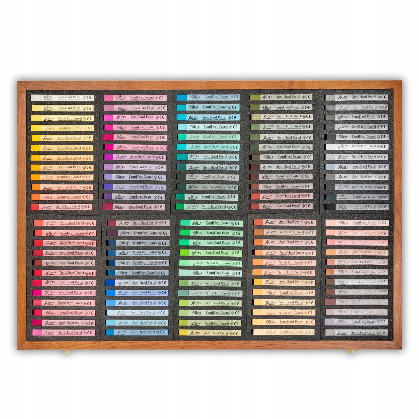 Pastely Suché Plátěné MPL-120W Komplet 120 Szt.w Op. Dřevěným Mungyo