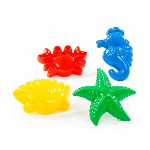 

Zestaw Do Piasku Foremki 4 Szt Krab Polesie 55163