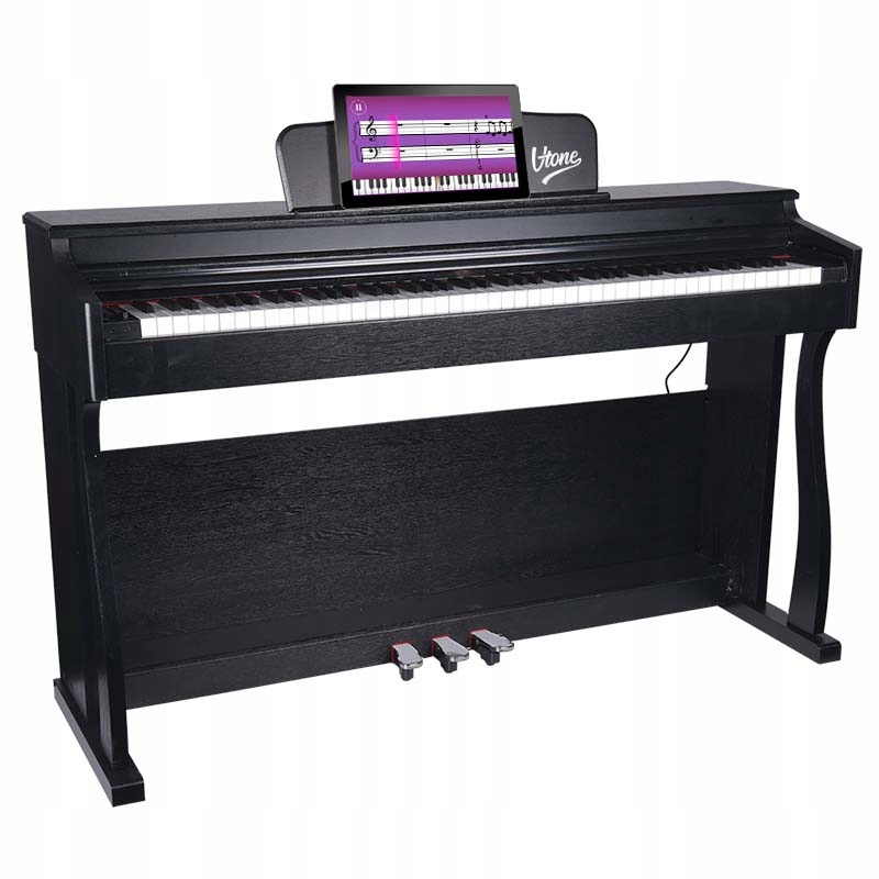 Pianino Cyfrowe Piano Do Nauki 88 Klawiszy Półważona Klawiatura Usb MIDI