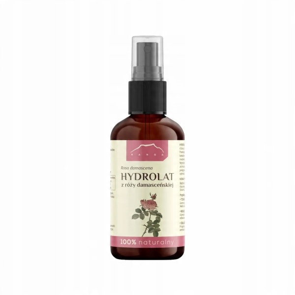 

Hydrolat z róży damasceńskiej 100% 100ml Nanga