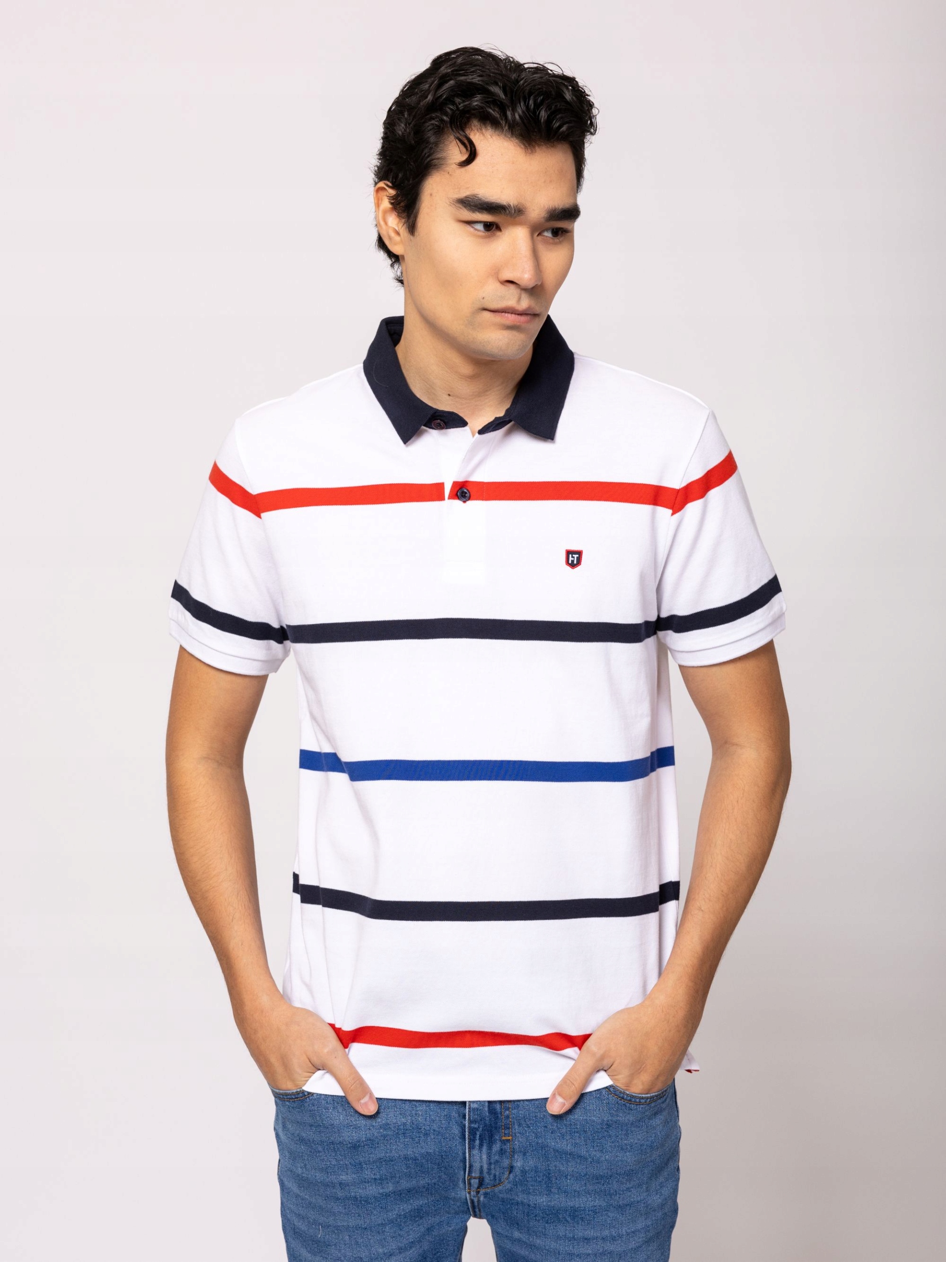 Heavy Tools Pánské Tričko Polokošile Teplákovka Bílá L