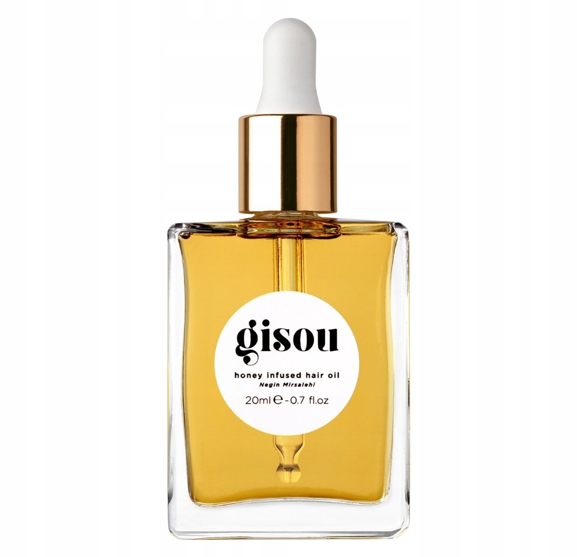 Gisou Honey Infused Hair Oil – Wielofunkcyjny olejek do włosów 20ml