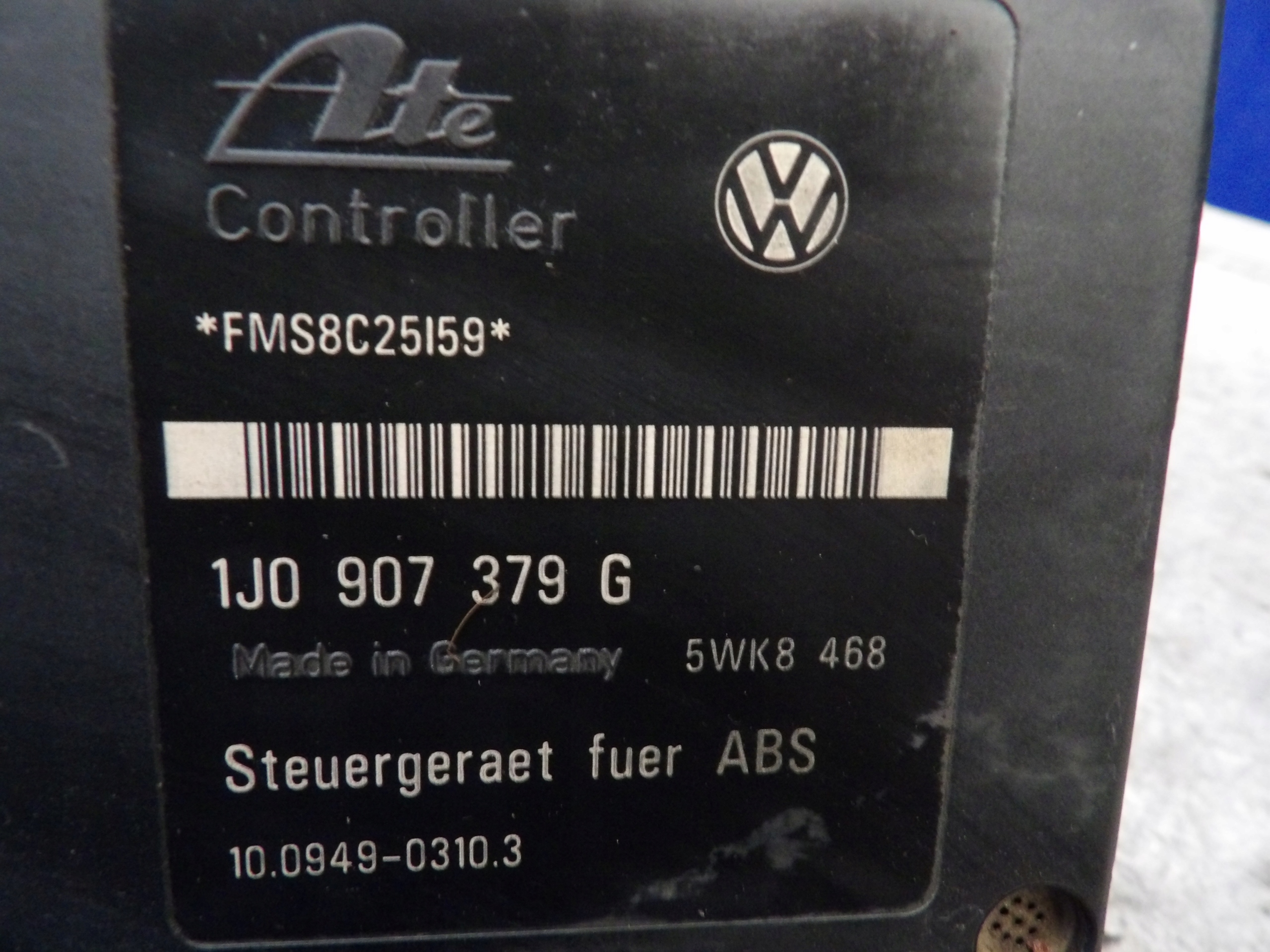VW GOLF IV POMPA ABS 1,6B 1J0907379G 10.0949-0310.3