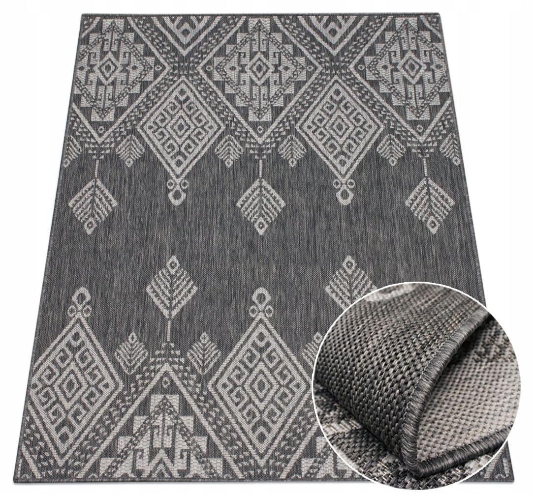 

Dywan Sznurkowy Dwustronny Tkany Na Płasko 80x150