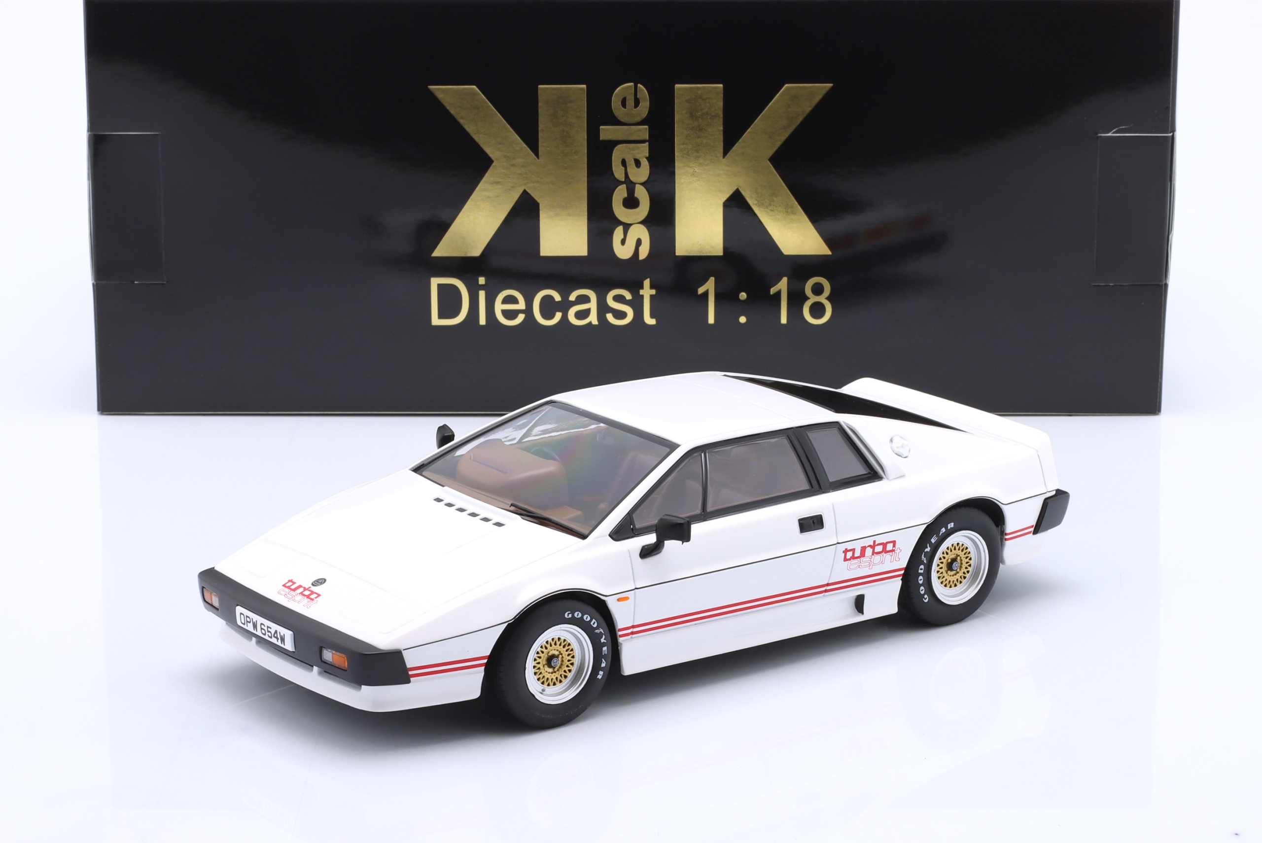 Kk Scale Lotus Esprit Turbo 1981 J.bond „For Your Eyes Only“ (1981) 1:18