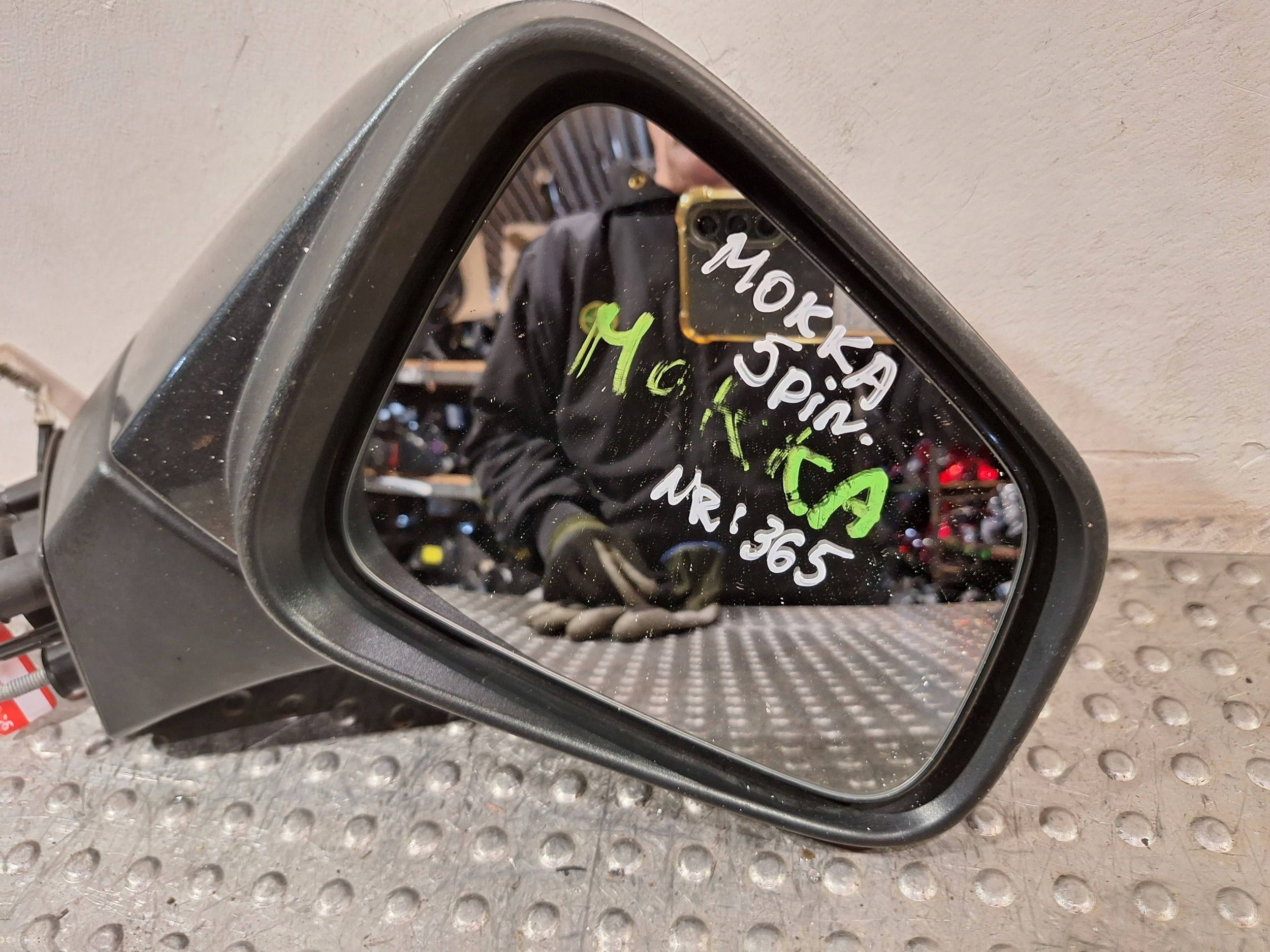 mirror exterior right 5 PIN OPEL MOKKA A 12