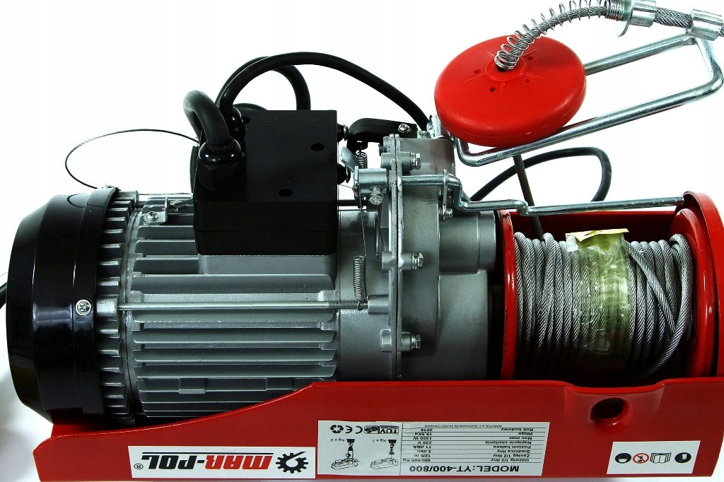 WYCIAGARKA WCIAGARKA ELEKTRYCZNA LINOWA 800kg 230V Producent code 800