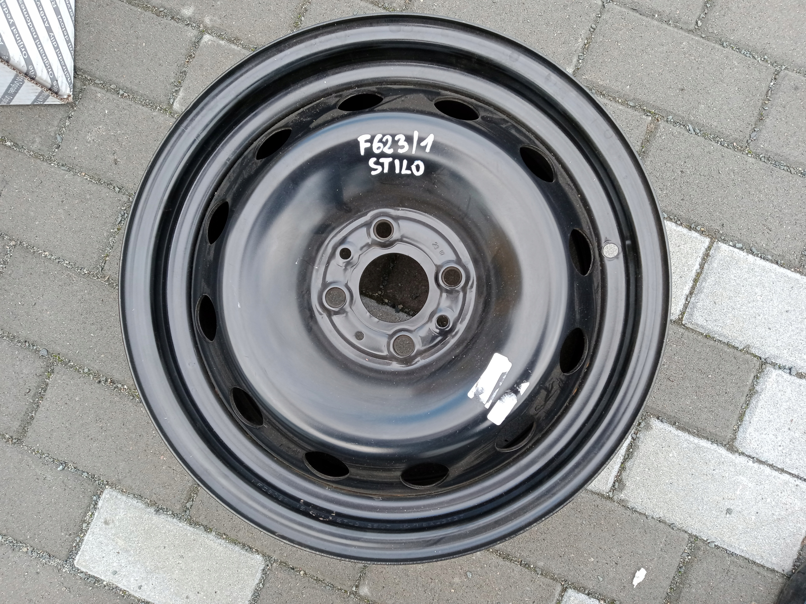 FIAT FELGA STALOWA 6,5x15 4x98 KROMAG 8085 NOWA