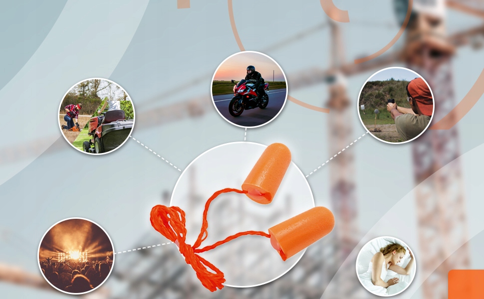 Zatyczki Stopery przeciwhałasowe 3M 1110 20 Par Model 1110