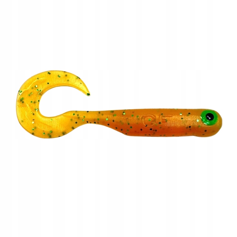 Great Fish GF1 Twister No Scent 49mm 0,9g Curry 10szt.