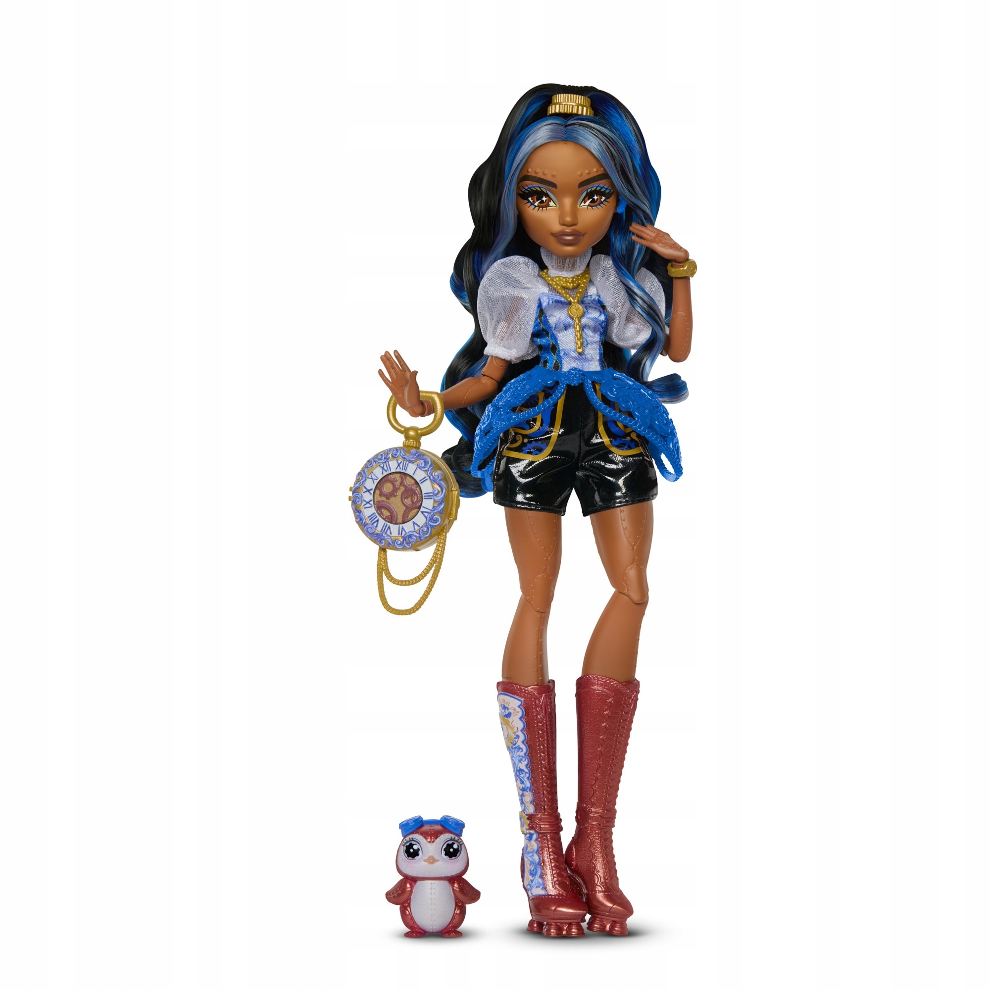 Lalka Monster High Robecca Steam z pingwinkiem Kapitan Penny JMB81