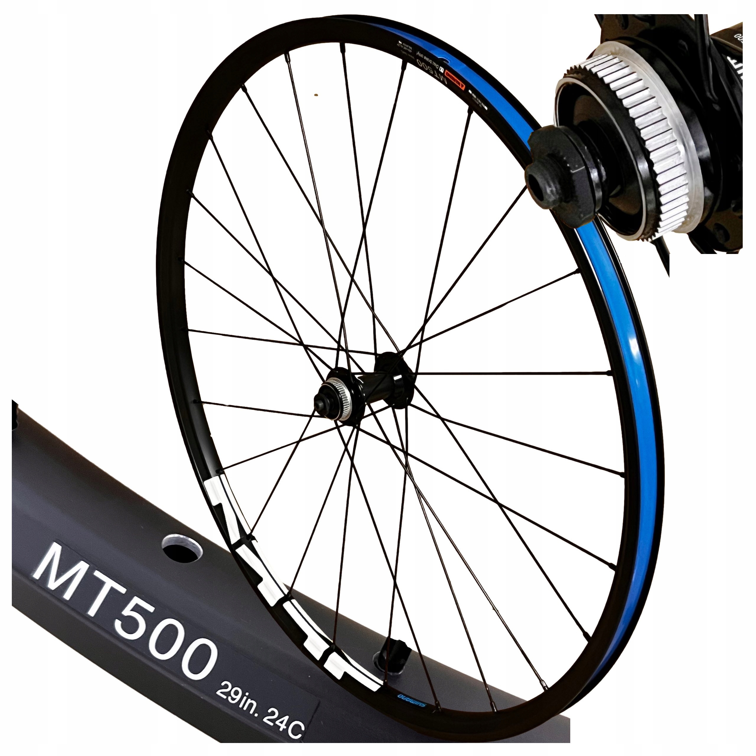 Koło Rowerowe 29 Przód Shimano Mtb MT500 oś Qr 5x133mm Dętkowe Oryginalne