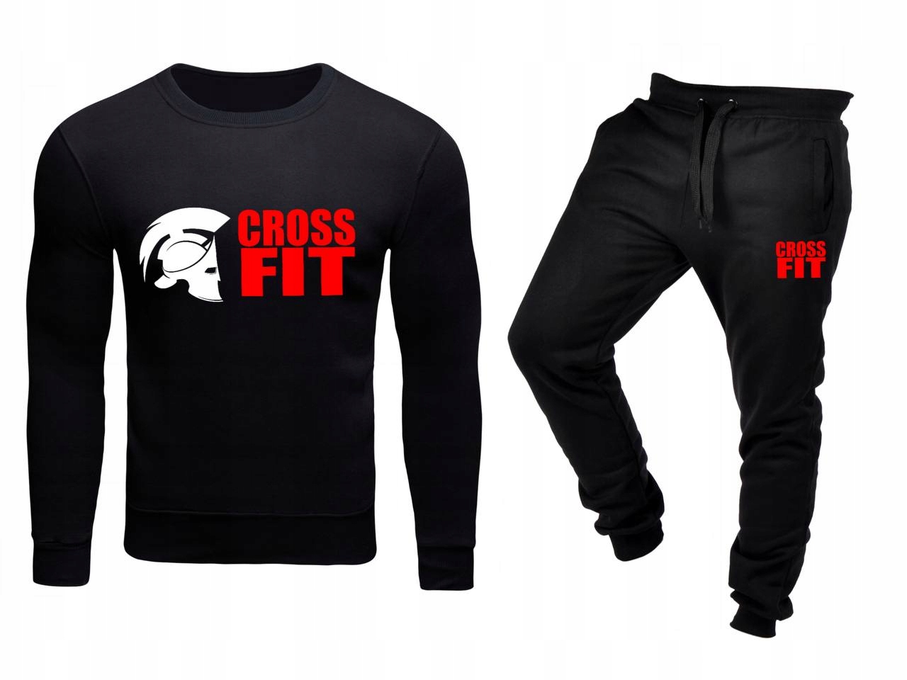 Tepláková Souprava Teplákovka Bez Kapuce Bez Kapuce Černá XXL