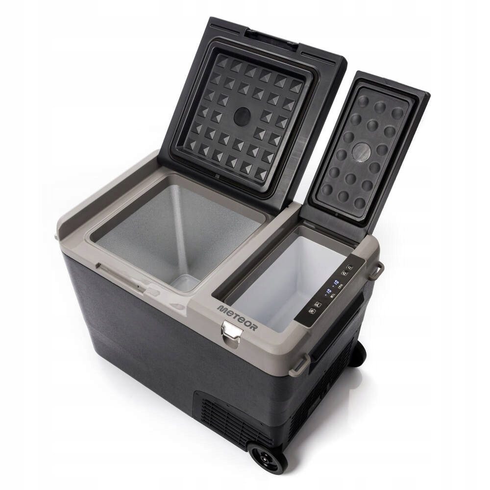 Lodówka samochodowa turystyczna kompresorowa 2 komory 12/24V Meteor 40 l Marka Meteor