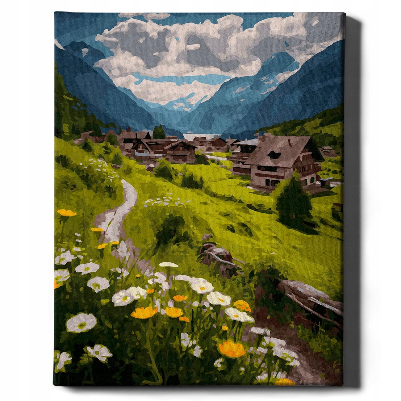 Malování Podle Čísel Krajina Obrazy na malování S Rámem 40x50 cm Oh Art