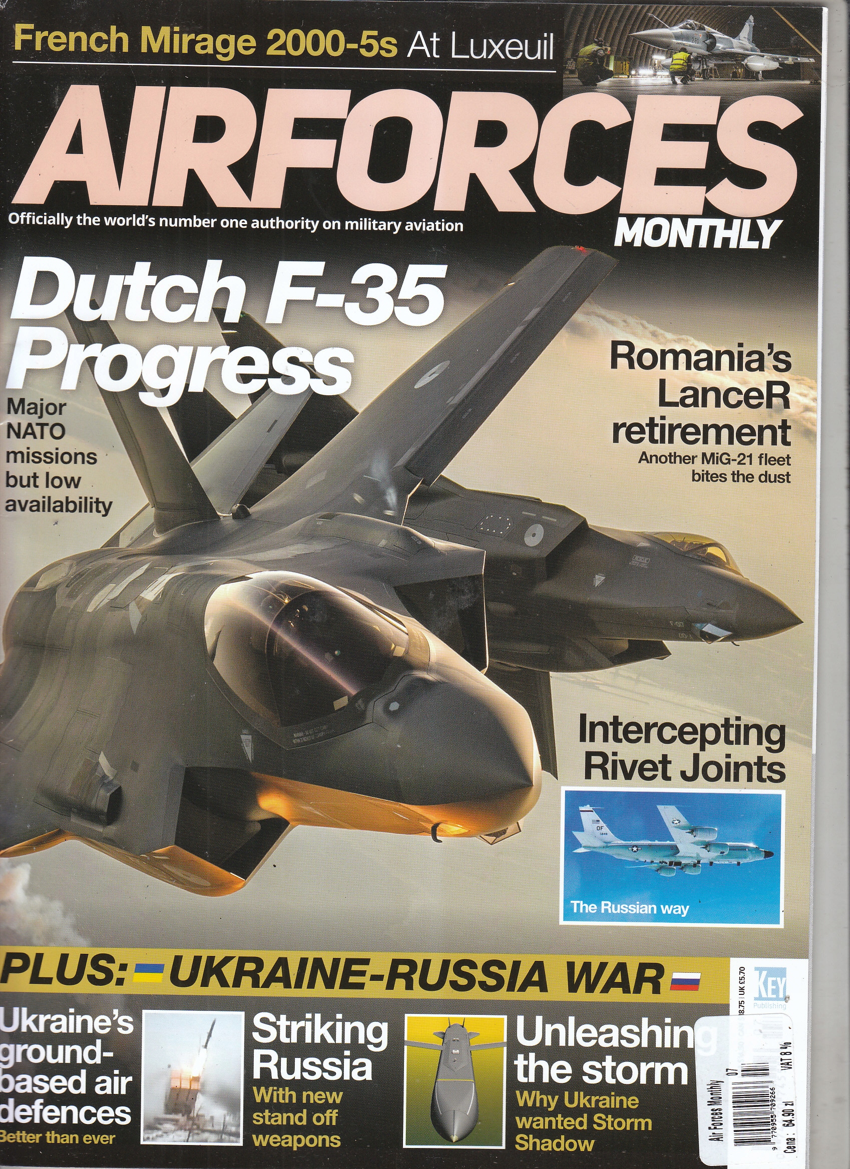 AIR FORCES 7/2023 UK- LOTNICTWO-