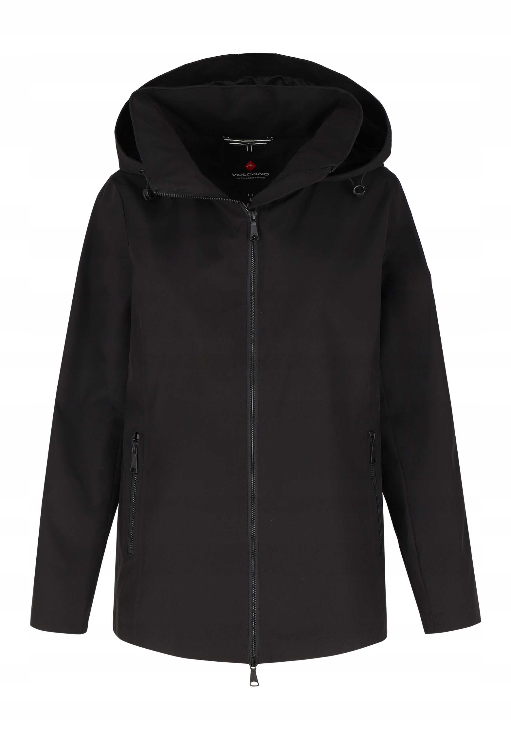 Dámská Nepromokavá Přechodová Bunda Černá Volcano J-genua M