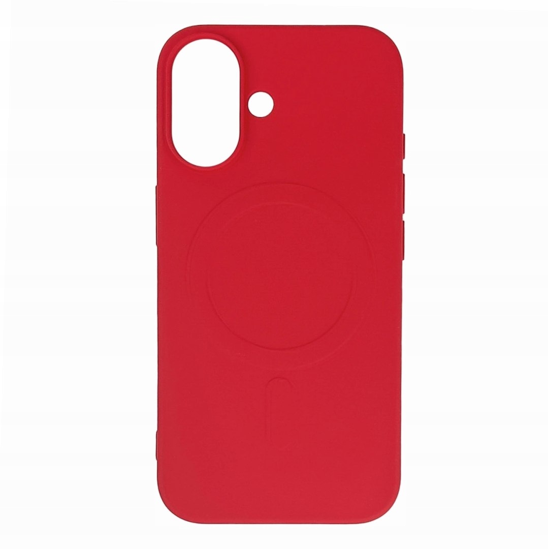 Etui Liquid Silicone Case z MagSafe na Samsung Galaxy S25 Edge czerwone