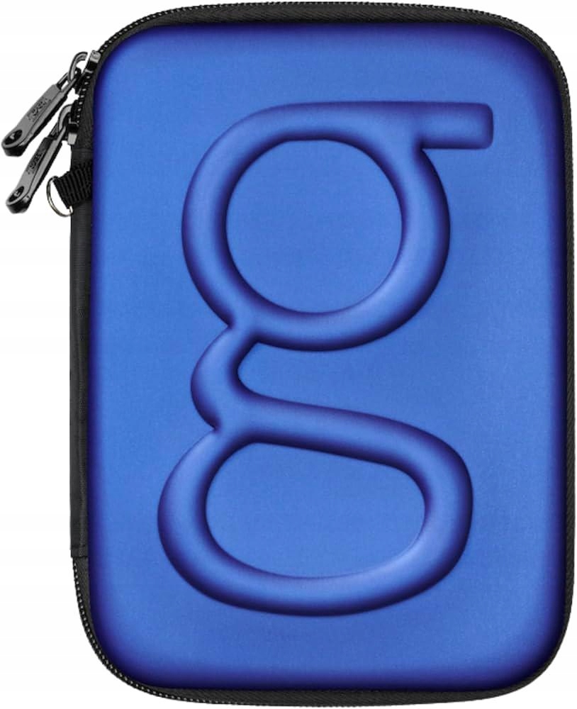 Glucology Etui ochronne organizer na sprzęt dla diabetyków niebieski